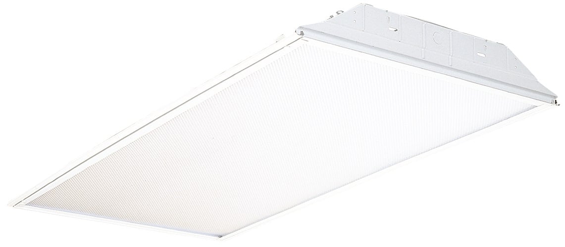 2GT8 3 32 A12 MVOLT 1/3 GEB10IS PWS1836 LP835 General Purpose Indoor Troffer, (3) T8 Lamp, 120 to 277 VAC, Steel Housing