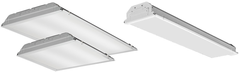 2GTL4 LP835 2GTL Lensed Troffer, (1) Lamps Lamp, 120 to 277 V AC, Steel Housing
