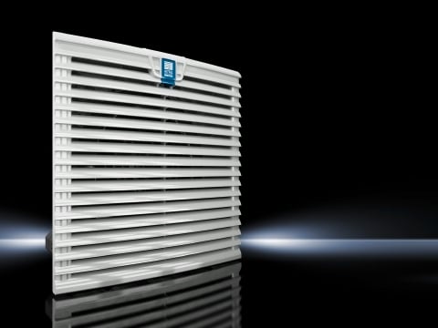 3240600 TopTherm 1-Phase Fan and Filter Unit With EMC Shielding, 230 V AC, 0.19/0.21 A, 34/35 W Power Rating, 94.2/105.9 cfm Air Flow, NEMA 3/3R/4/4X/12/IP54/55/56 Enclosure