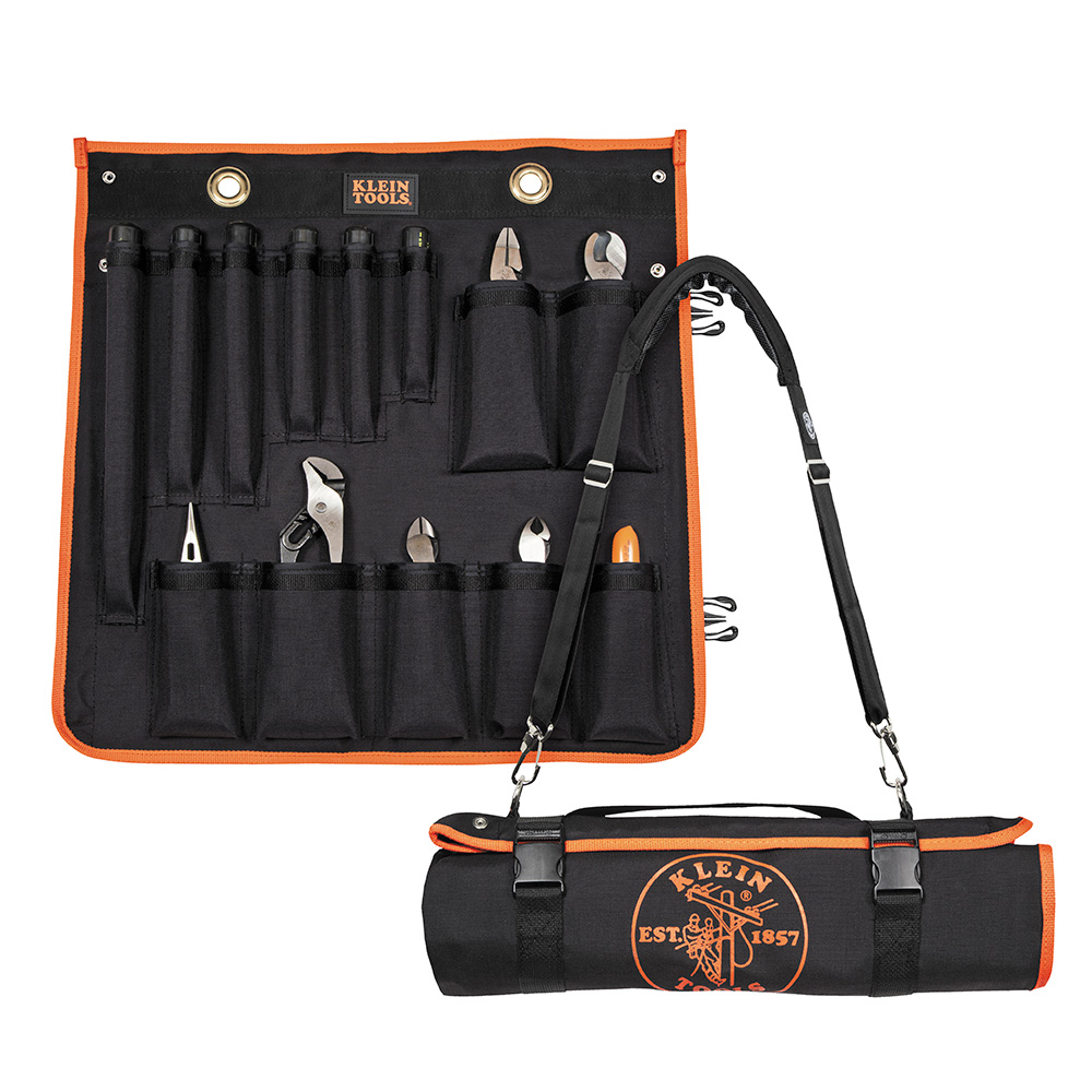 33525SC Dual Insulated Utility Tool Kit, 13 Pieces, High Dielectric Plastic