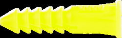 #10 Phillips/Slotted Pan Head Yellow Winged Anchor Kit, #10 x 1" (100), #8-10-12 Anchors (100), Includes 1/4" Carbide Drill Bit, Plastic