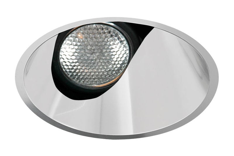 3ASLOT CD WHR 436N Adjustable Angle Cut Slot Cone Trim, 3-1/4 in Dia Inside x 5 in Dia Outside, For Use With TC43NR Series Housing