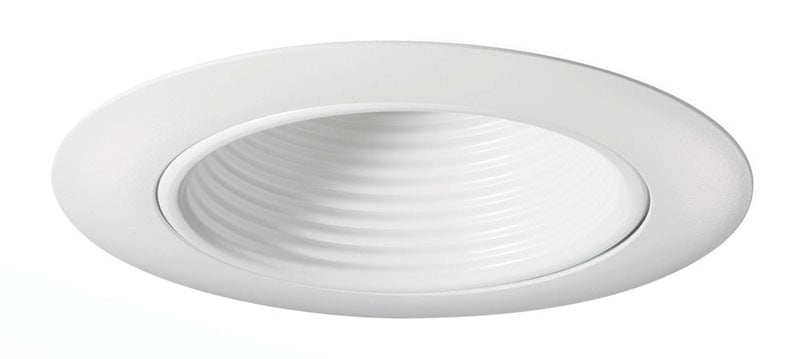 3DBAF W WHR 434N Round Downlight Deep Baffle Trim, 3-1/4 in Dia Inside x 5 in Dia Outside, For Use With TC43NR Series Housing