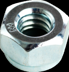 3/8"-16 Nylock Hex Nut, Zinc Plated,Jar