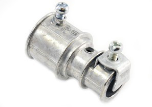 Mighty-Merge Transition Fittings.  EMT to 14/2 - 10/3 AC/MC/FMC Coupling