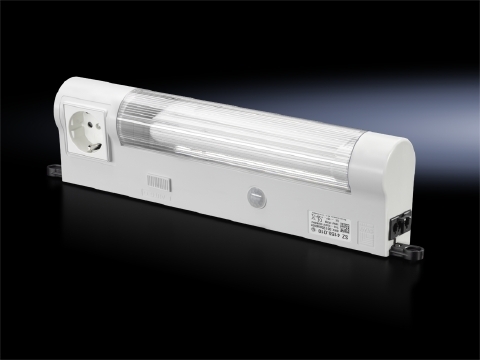 4155110 Universal Light With Integral Motion Detector, 110/240 V AC, Electronic Ballast, Plastic