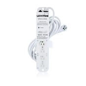 5304M-1N5 Power Outlet Strip With Locking Cover, 125 V AC, 15 A, 4 Outlets, 15 ft L Cord, Surface Mount