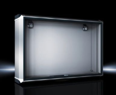 6380400 CP Series Optipanel Enclosure, 564 mm W x 100 mm D x 444 mm H, NEMA IP65, Extruded Aluminum
