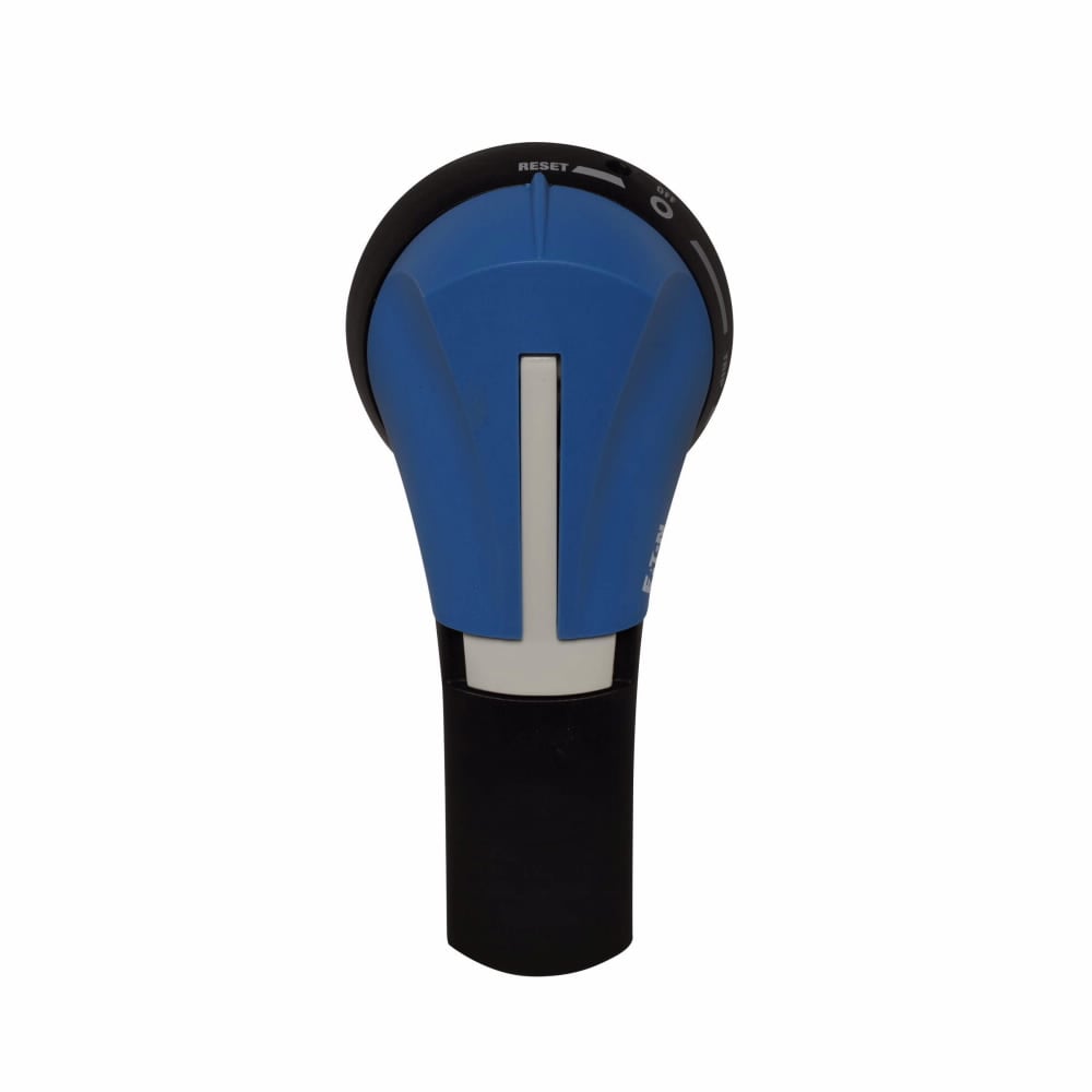 68C6048G01 Type S2 Variable Depth Rotary Handle, 1.77 in L x 3.07 in W x 6.45 in H, Black/Blue