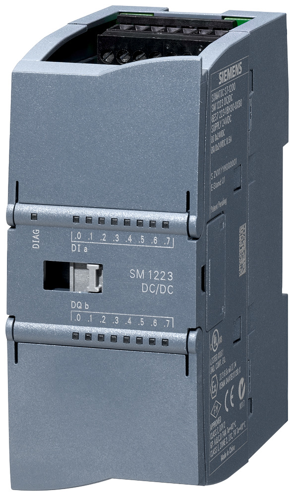 6ES72231BH320XB0 Simatic S7-1200 Digital I/O Module, 8 Inputs, 8 Outputs