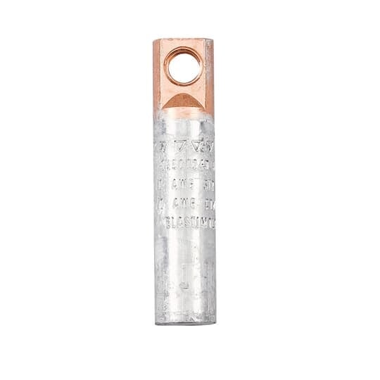 02500220 Elastimold Long Loadbreak Lug, 15 to 35 kV, 200 A, 2 to 1 AWG Conductor, Aluminum/Copper