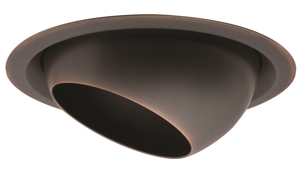 7E1ORB TOR R6 7E1 Standard Eyeball Wide Flange Full Reflector Trim, 4-7/8 in Dia Inside x 7-5/8 in Dia Outside, Incandescent Lamp, For Use With L7X, L7XR, LC6, LCP, L7XP, L7XPR, L7XF and L7XFR Housing, Aluminum