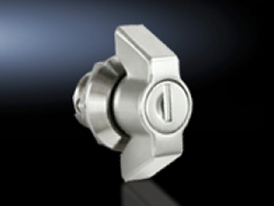 8018982 Key Locking Handle, Thumb Handle, For Use With WM Series Enclosure, 316L Stainless Steel, Brushed