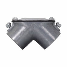 850MT DC Combination Conduit Pull Elbow, 1/2 in Trade, 90 deg, Die Cast Zinc