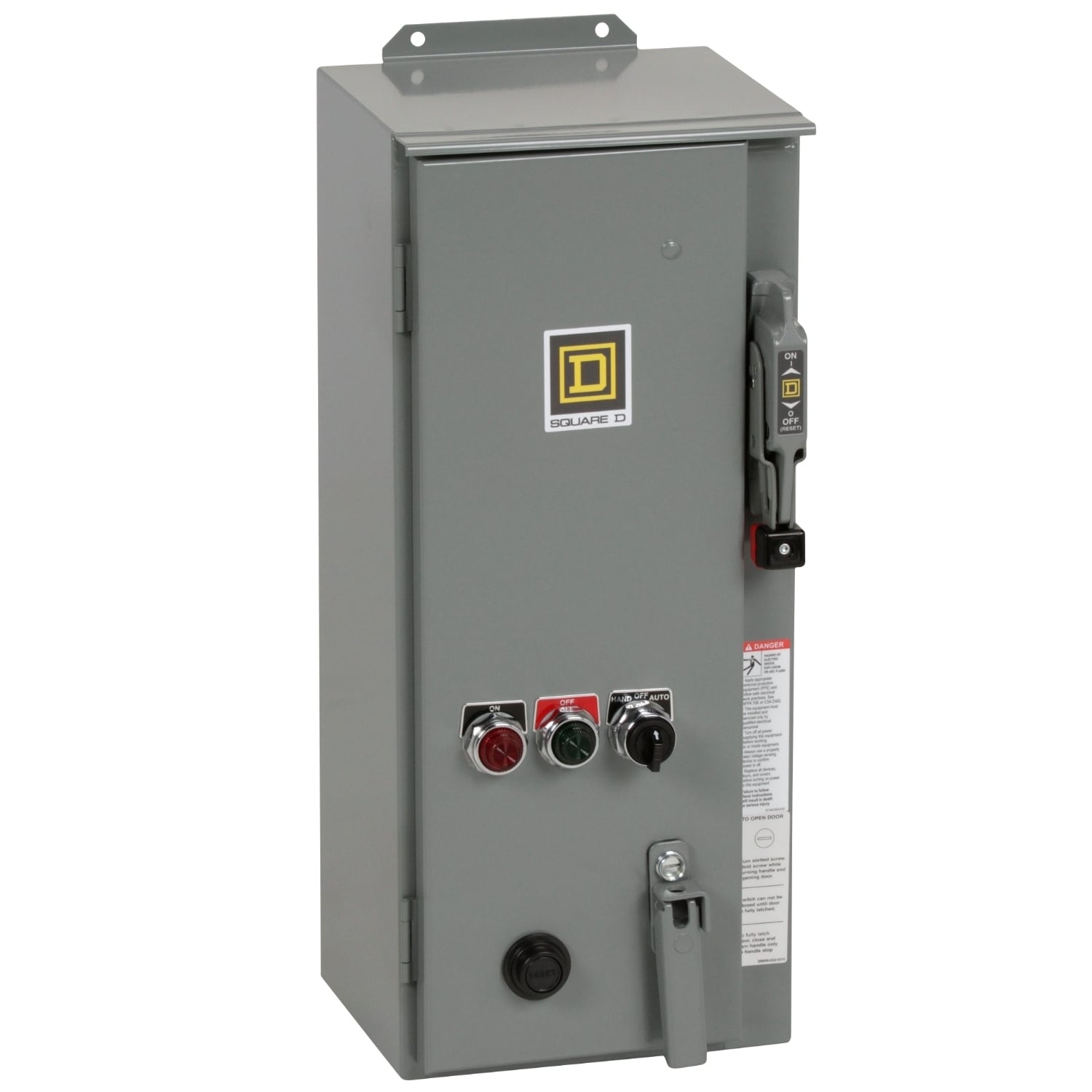 8539SCASP6 Type S Combination Magnetic Starter With Mag-Gard Electronic Motor Circuit Protector, 110 V AC at 50 Hz/120 V AC at 60 Hz V Coil, Non-Reversing Action, 3 Poles, NEMA 12 Enclosure