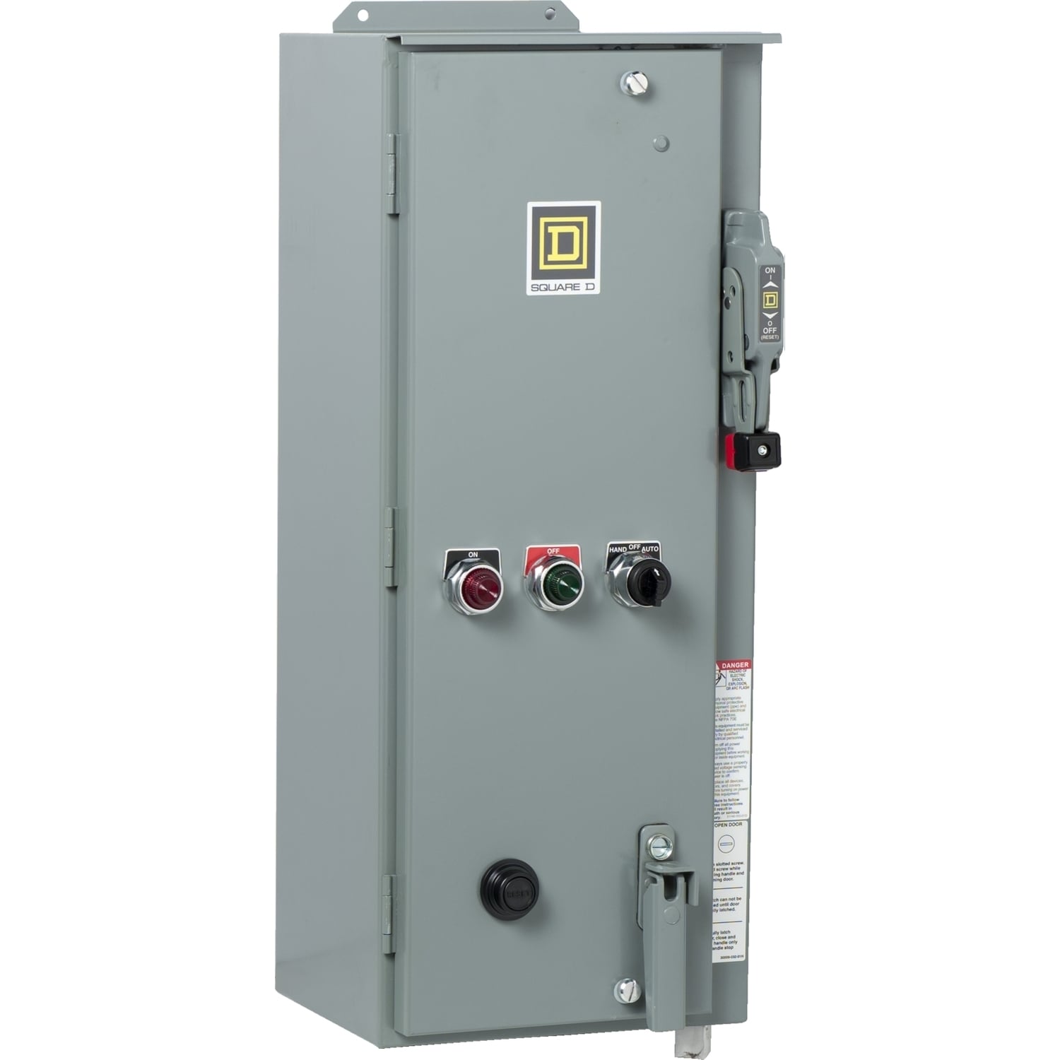 8539SDASP5 Type S Combination Magnetic Starter With Mag-Gard Electronic Motor Circuit Protector, 110 V AC at 50 Hz/120 V AC at 60 Hz V Coil, Non-Reversing Action, 3 Poles, NEMA 12 Enclosure