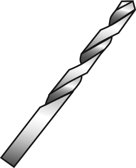 7/64" High Speed Jobber Drill, 118 Point, Steel