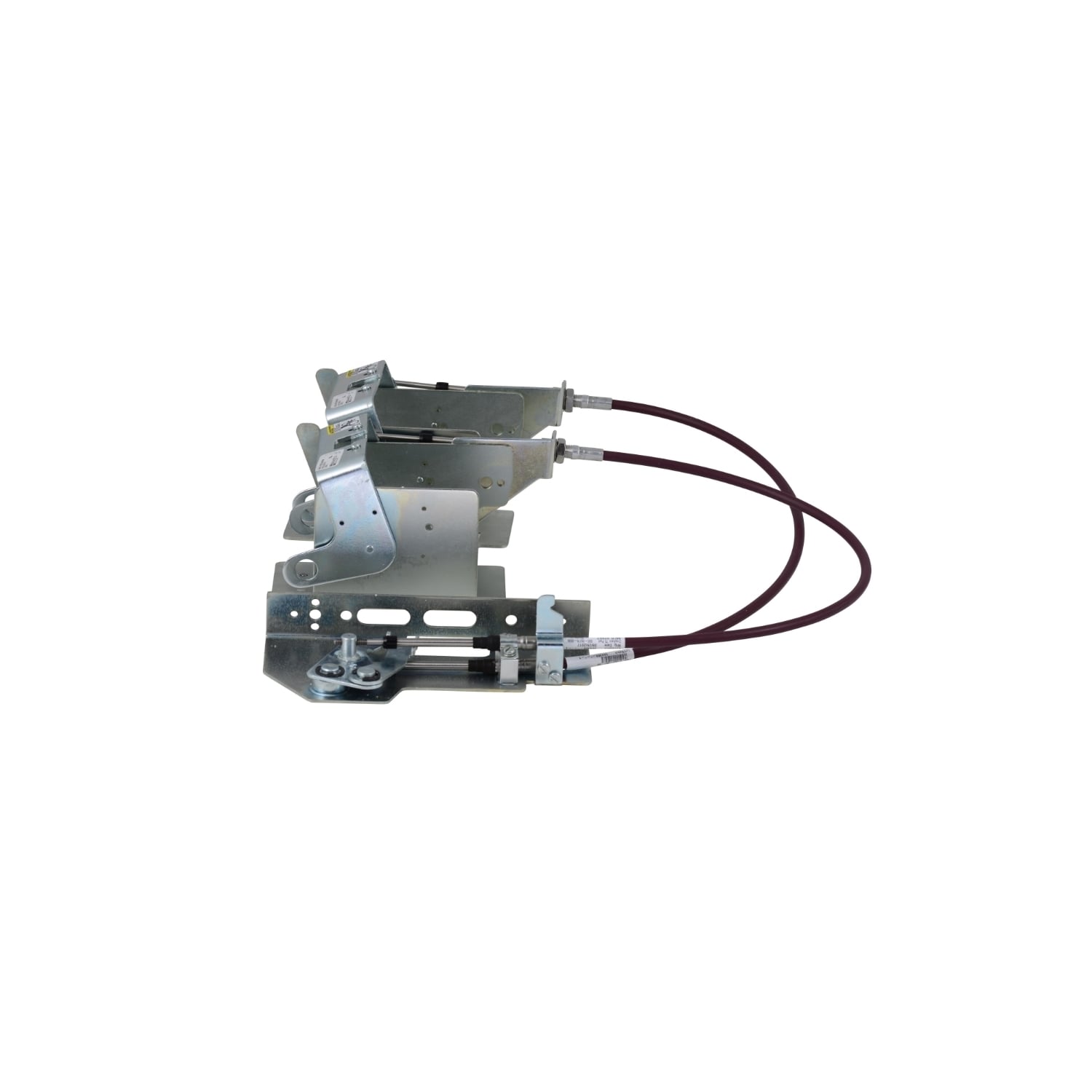 9422CSFD33 Dual Cable Operating Mechanism, Flange Handle Mounting, For Use With PowerPact H, J, MG NSF Circuit Breaker, 36 in Cable Handle to Device Connection