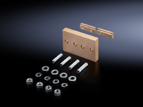 9650191 Longitudinal Connector, 3200 A, For Use With Maxi-PLS 3200 Busbar, Electro Copper