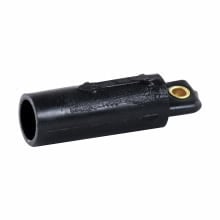 A100792-7 Cam-Lok Protective Cap, For Use With Cam-Lok J Series E1015 8 to 4 AWG 600 V AC/DC 150 A 3-Way Female Tee Connectors, Rubber, Blue