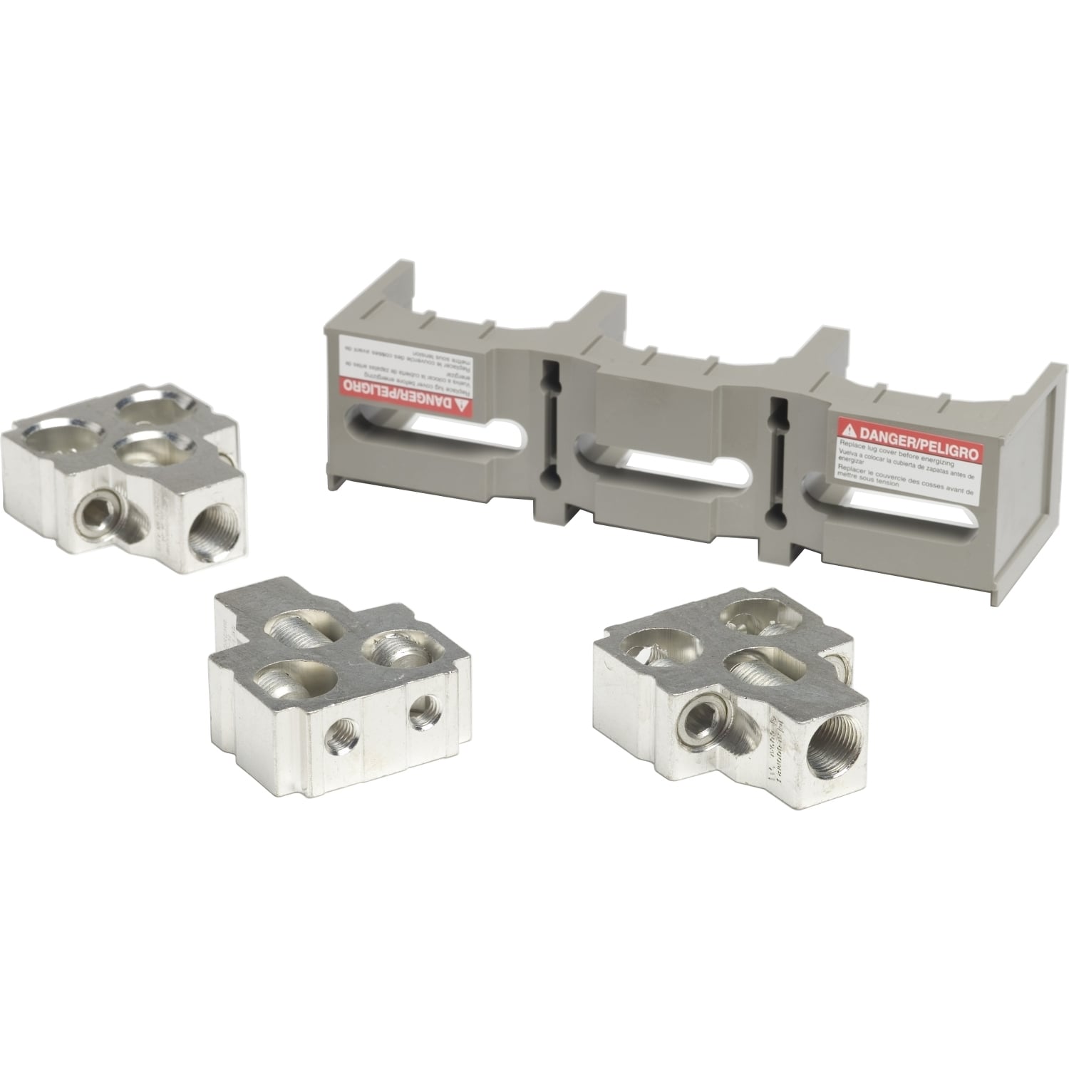 AL800M23K4 Mechanical Lug Kit, 350 to 750 kcmil Al/Cu, Unit Mount, For Use With PowerPact 800 A M, P-Frame Molded Circuit Breaker