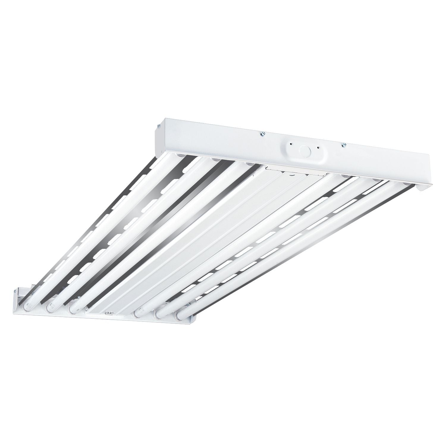 APHL-632-SW-UPL Metalux Industrial Open AP High-Bay Fixture, (6) T8 Lamp, 192 W Fixture, 120/277 V AC, Baked White Enamel Housing