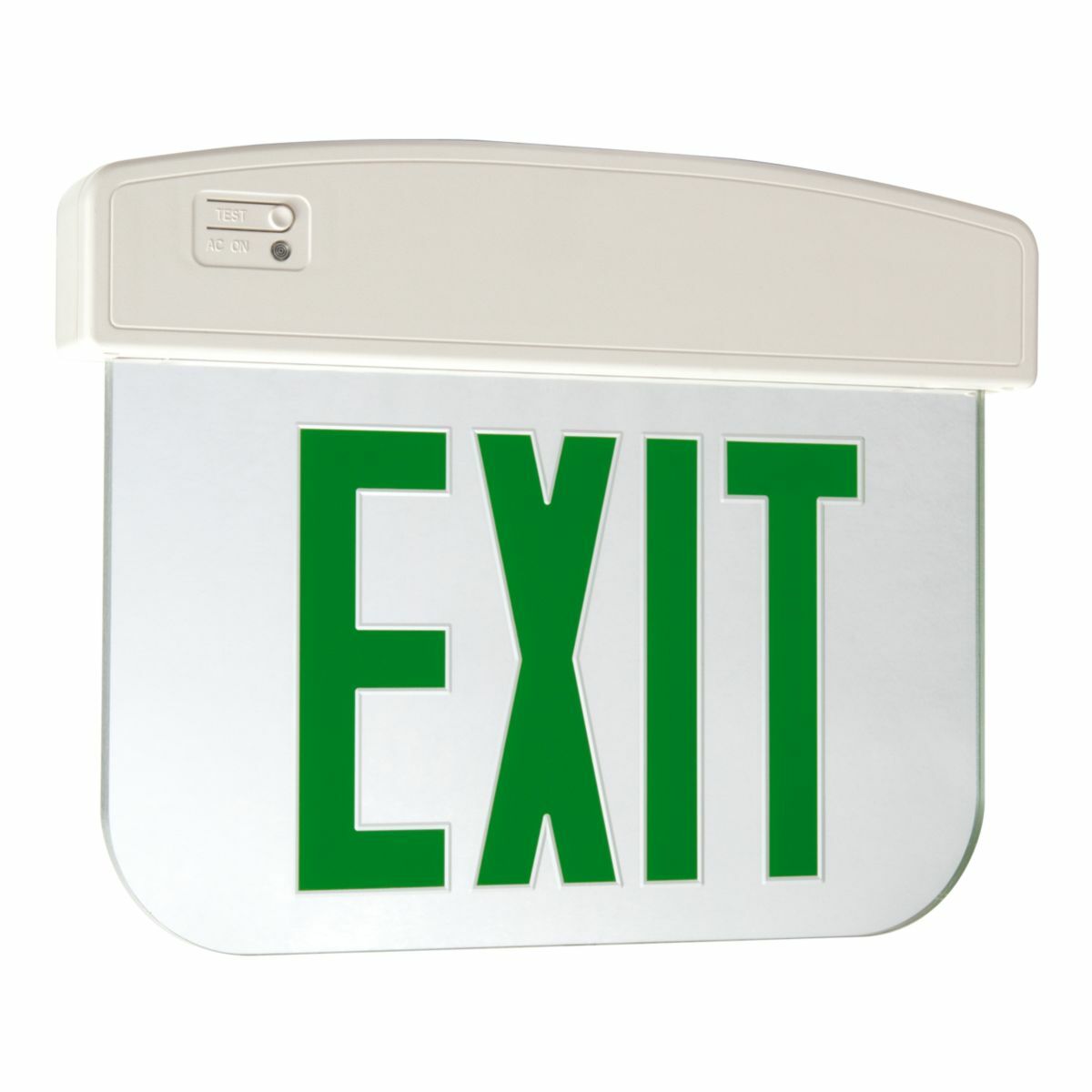 APXEL71G Sure-Lites ALL-PRO APXEL Emergency/Exit Sign, LED Lamp, 120/277 VAC, 6 VDC, White Textured Housing, EXIT Legend