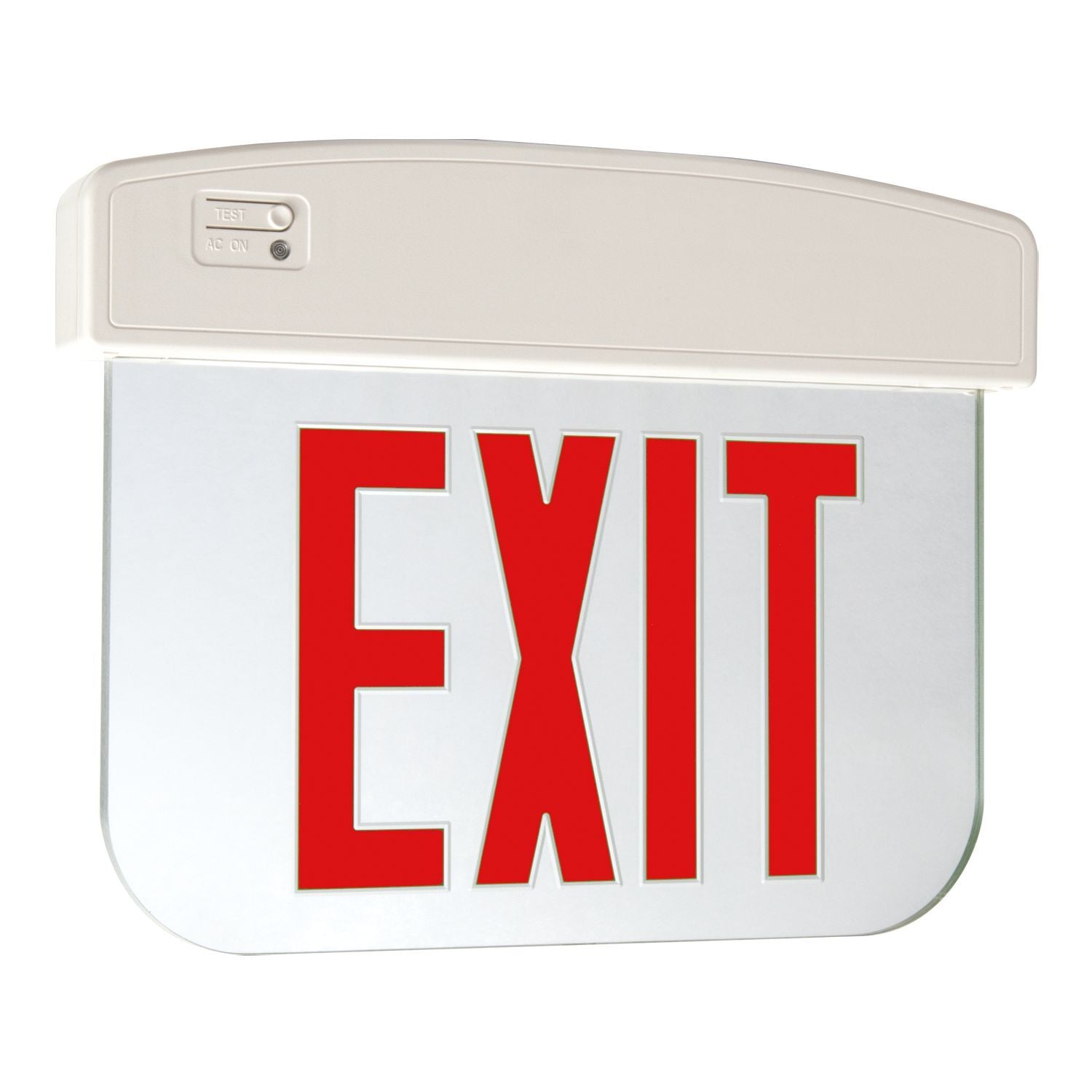 APXEL71R Sure-Lites All-Pro Single Face Emergency Exit Sign Lamp, LED Lamp, 120/277 V AC, EXIT Legend