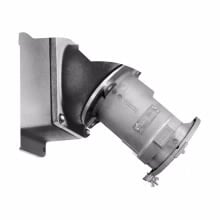 AREAL20326 Arktite Circuit Breaking Heavy Duty Receptacle Assembly, 600 VAC/250 VDC, 200 A, 3 Poles, 2 Wires, Natural