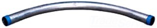 Conduit Elbow, 4 Inch Trade Size, 90 Degree Bend Angle, 60 Inch Bend Radius, Galvanized