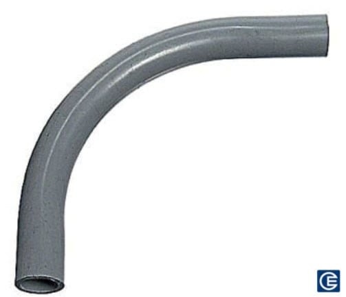 PVC Elbow, 3-1/2 Inch Diameter, 90 Degree Bend Angle, Schedule 40