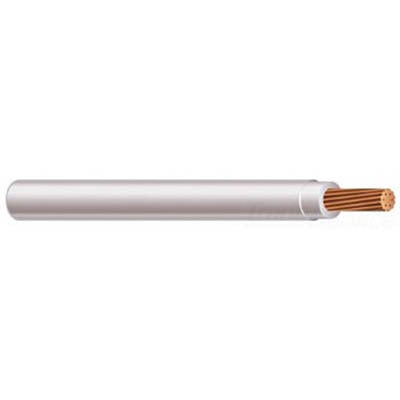THHN Wire, 500 KCMIL, White, 37 Stranded, Copper Conductor, 1000 Foot Reel