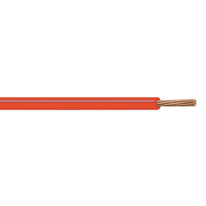 XHHW Cable, 14 AWG, Red, 7 Stranded, Copper Conductor, 2500 Foot Reel