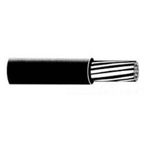Type USE-RHH-RHW Wire, 4 AWG, Red, Copper Conductor, 5000 Foot Reel