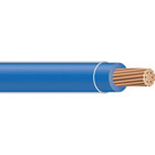 Thermoplastic High Heat Resistant Nylon Coated (THHN) Wire, 2/0 AWG, Blue, 19 Stranded, Copper Conductor, 5000 Foot Reel