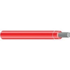 THHN Wire, 300 KCMIL, Red, Stranded, Aluminum Conductor, 1000 Foot Reel