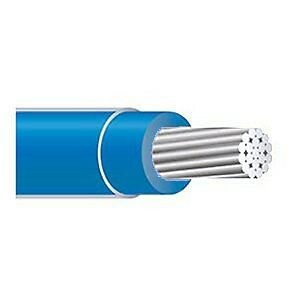 THHN Wire, 500 KCMIL, Blue, Stranded, Aluminum Conductor, 1000 Foot Reel