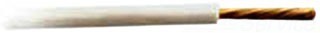 Machine Tool Wire (MTW), 10 AWG, 2/64 Stranded Conductor, White, 500 Foot Reel