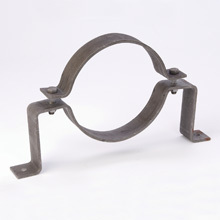 multi-grip and offset pipe clamp, 10.56" H x 4" D, Steel material, Offset pipe clamp