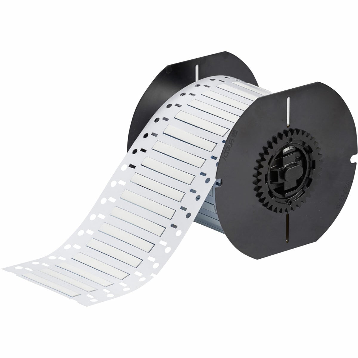 B33-125-2-342 PermaSleeve PS Series 1-Sided Heat Shrink Wire Marker Sleeve, 22 to 16 AWG Wire, 2 in L x 2 in W, B-342 Polyolefin