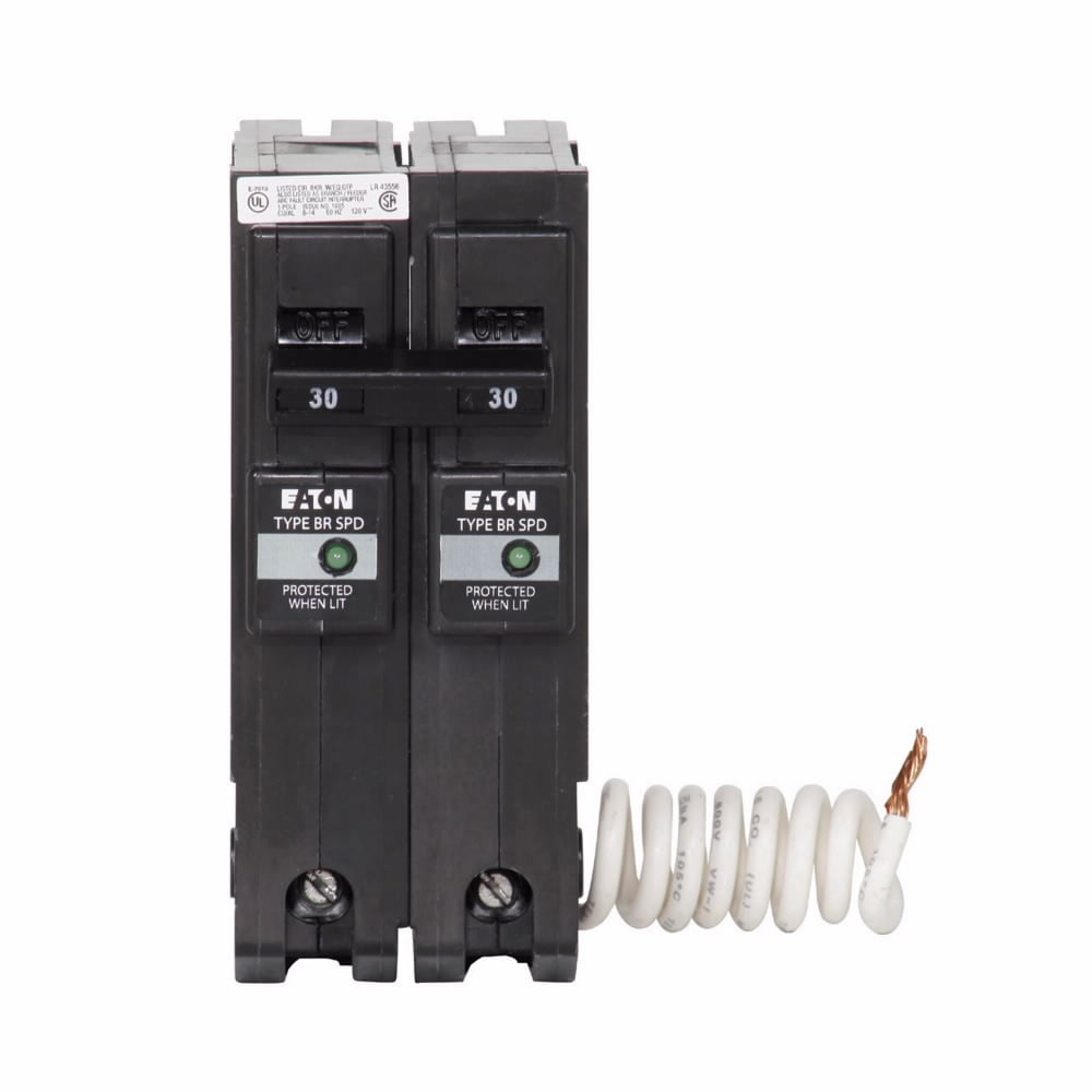 BR230SUR 1-Phase Type BR Surge Breaker, 120/240 V AC, 30 A, 2 Poles