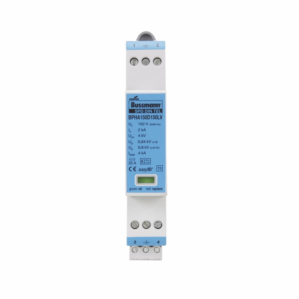 BSPH2A150D150LVR Modular AC Surge Protective Device, 120 VAC