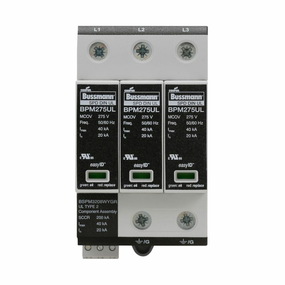 BSPM3600WYG Modular AC Surge Protective Device, 347/600 VAC, 50/60 Hz