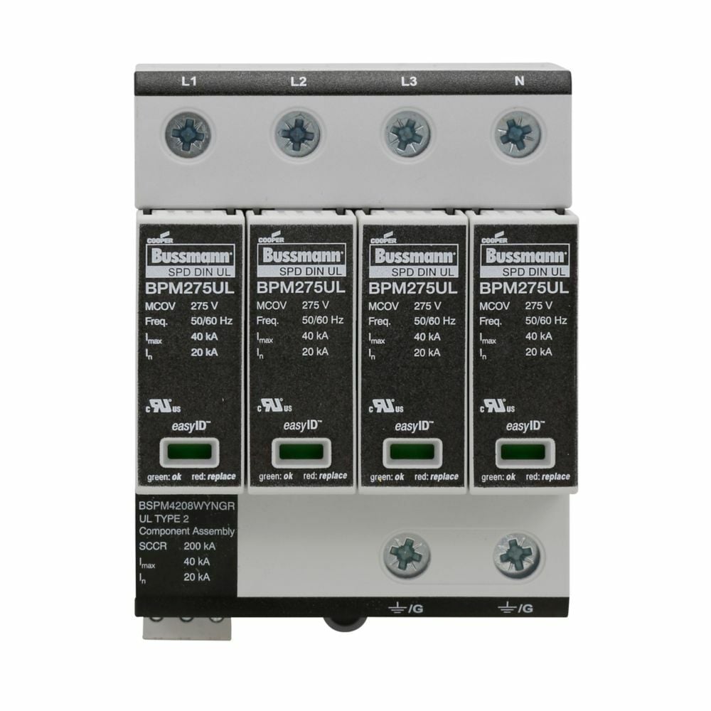 BSPM4480HLG Modular AC Surge Protective Device, 240/480 V AC, 50/60 Hz