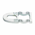 Eaton Crouse-Hinds series CB clampback/spacer, EMT and rigid/IMC, Malleable iron, Hot dip galvanized finish, 3"