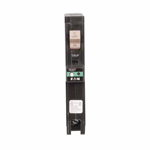 CHFCAF115 Miniature Circuit Breaker, 15 Amp, 1 Pole, 120/240V