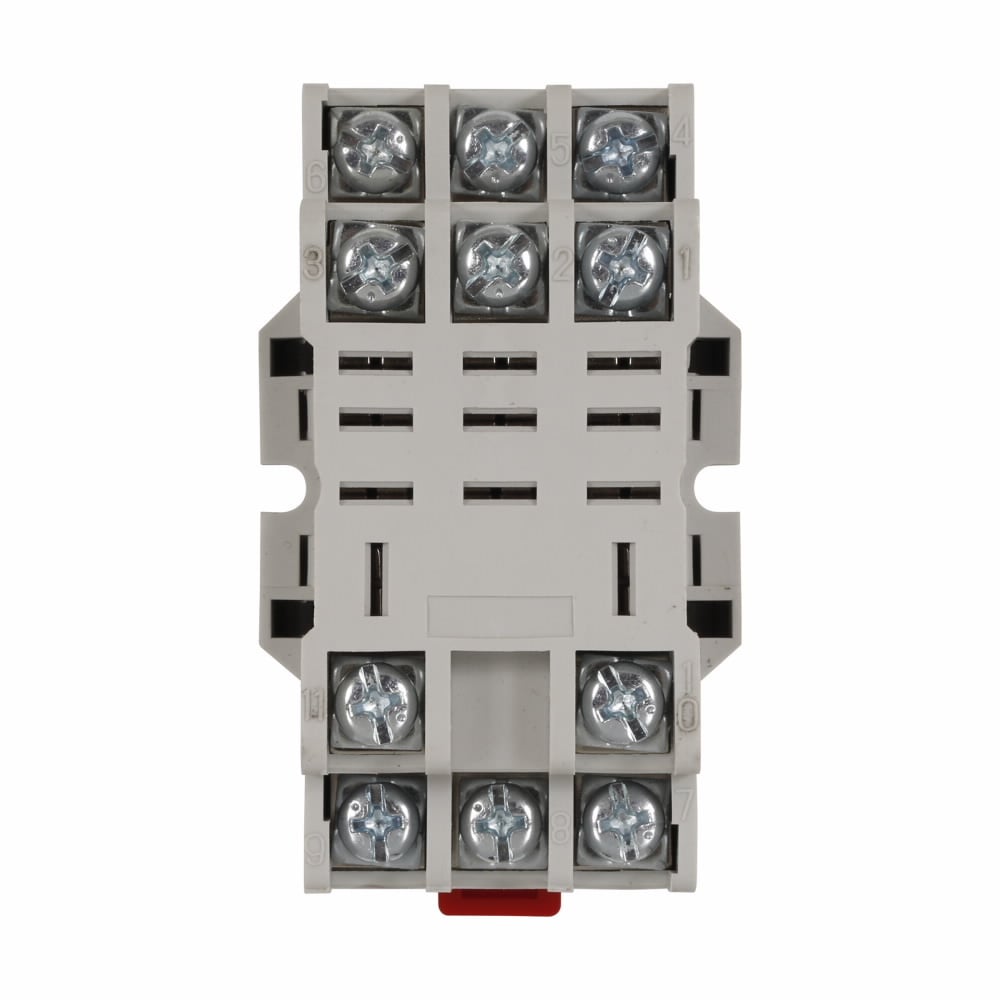 D7PA3 Relay Socket, 300 V AC, 10 A, For Use With D7 Series General Purpose Plug-In Relay, 11 Pin, 3 Poles