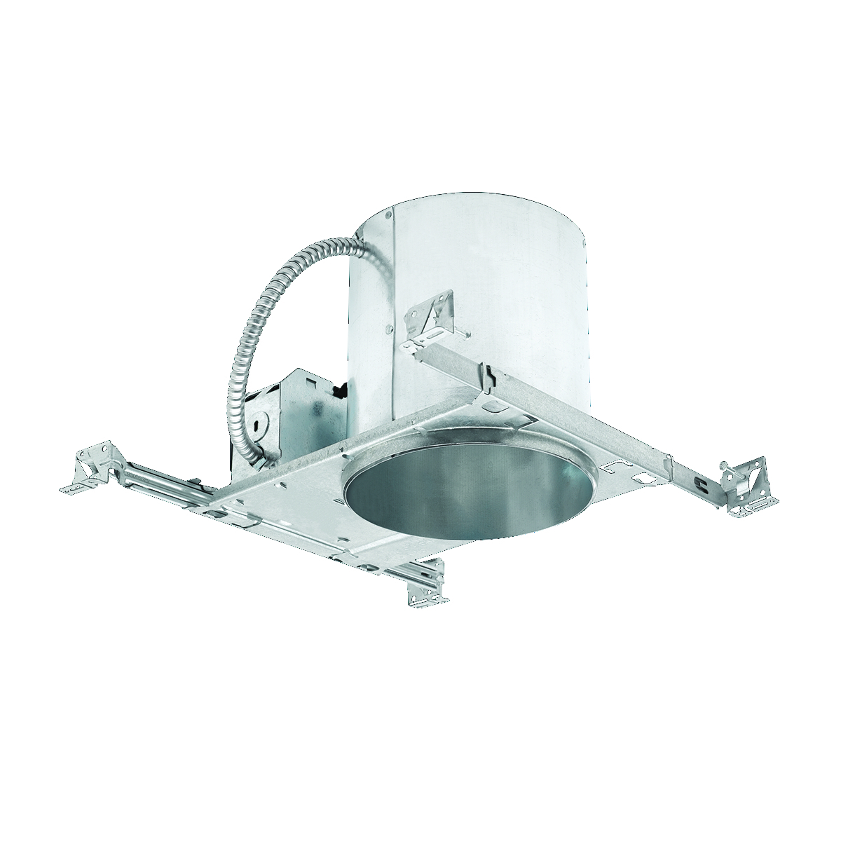 DBXQL Expressline LiteBox Airtight Round Downlight Housing, LED Lamp, IC/Non-IC Insulation, 120 V AC, 6-7/8 in Ceiling Opening, Steel Housing