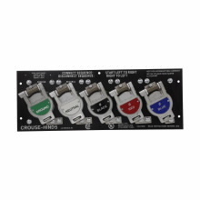 E0400-1702 Posi-Lok 1-Pole Connector Panel, 600 VAC/VDC, 400 A, 2 to 4/0 AWG Wire, Female Connection, NEMA 3 NEMA Rating