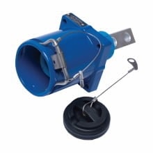 E1049-1807ST-BR Roughneck Male Receptacle, 1000 VAC/VDC, 1135 A